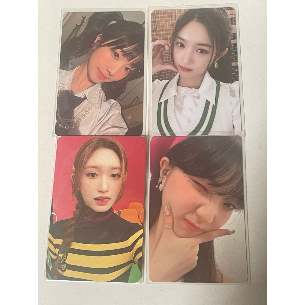 [Dapat Freebies] PHOTOCARD OFFICIAL LEESEO IVE SG 23, LEESEO IVE POB COLLAB PAPAJOHNS, LOONA YEOJIN 