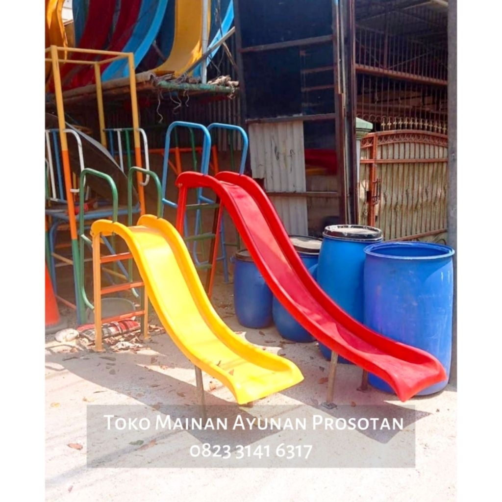 Perosotan - Prosotan - Perosotan Besi Outdoor - Prosotan Besi Outdoor - Perosotan Anak Tk Paud - Pro