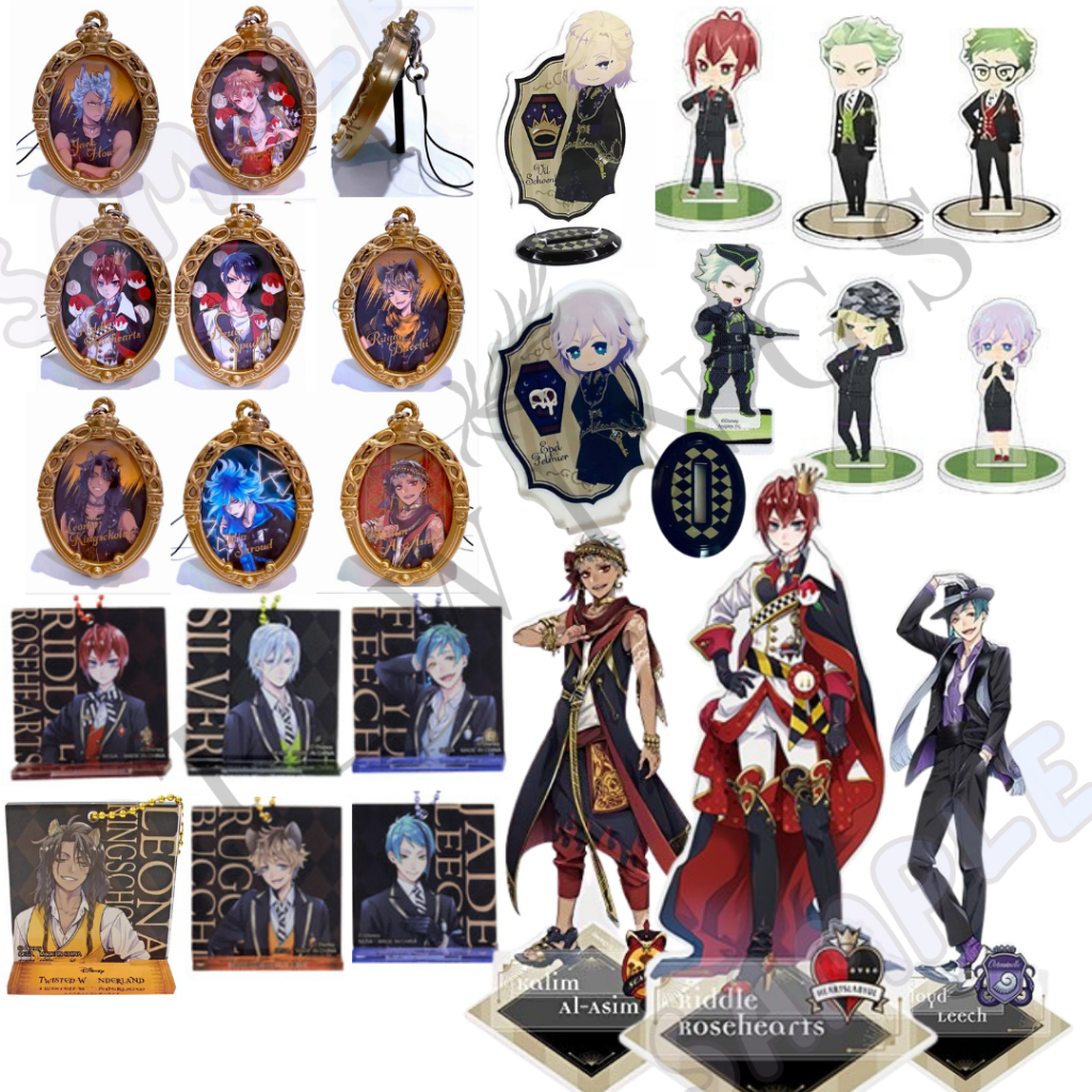 [ Twisted_1 ] Standee Anime Twisted Wonderland / Stander Games Twisted Wonderland Draconia Riddle Ru