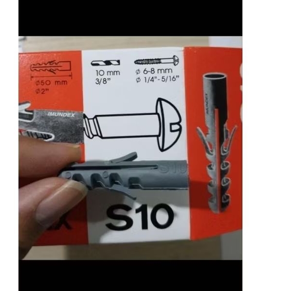 FISCHER S10.+.SKRUP.ISI.50.PCS