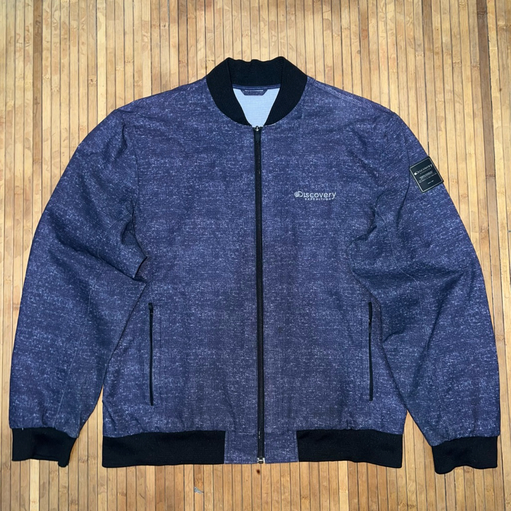 DISCOVERY EXPEDITION CASUAL ZIPPER BOMBER JACKET