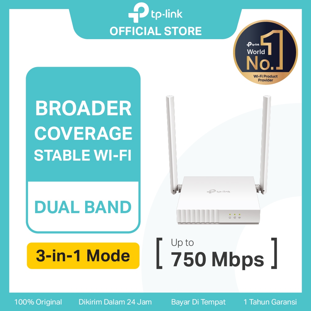 TP-Link Archer C24 | AC750 WiFi 5 Router | Dual Band | Wireless Router | Extender | Access Point