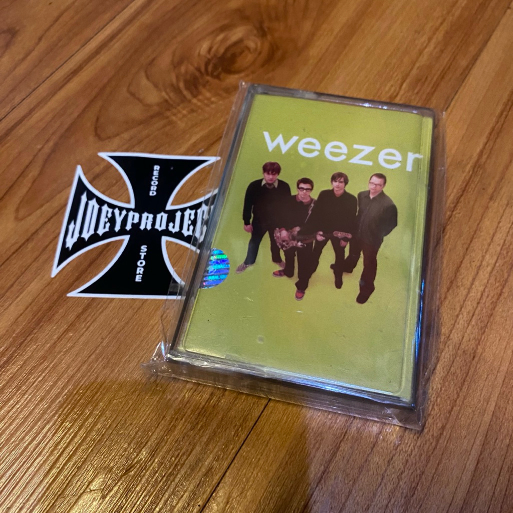 kaset weezer - green album
