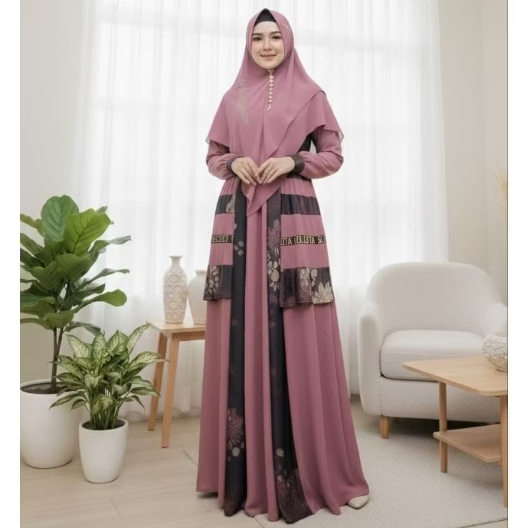 majda syari gamis premium by SYAFEERA
