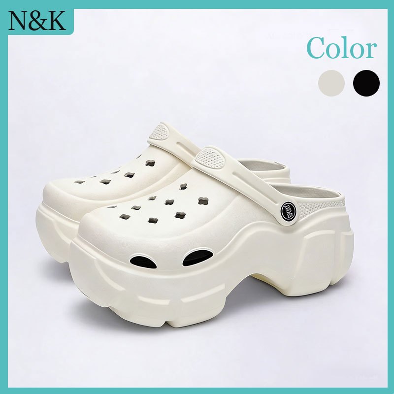 NK Sandal Wanita Anti-Selip EVA  Kekinian Casual Ringan sendal clog terbaru Sepatu untuk ibu hamil y