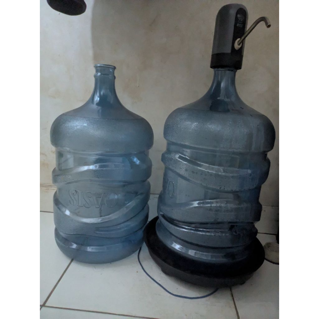 Galon oasis Kosong 19 Liter Mudah Ditukar