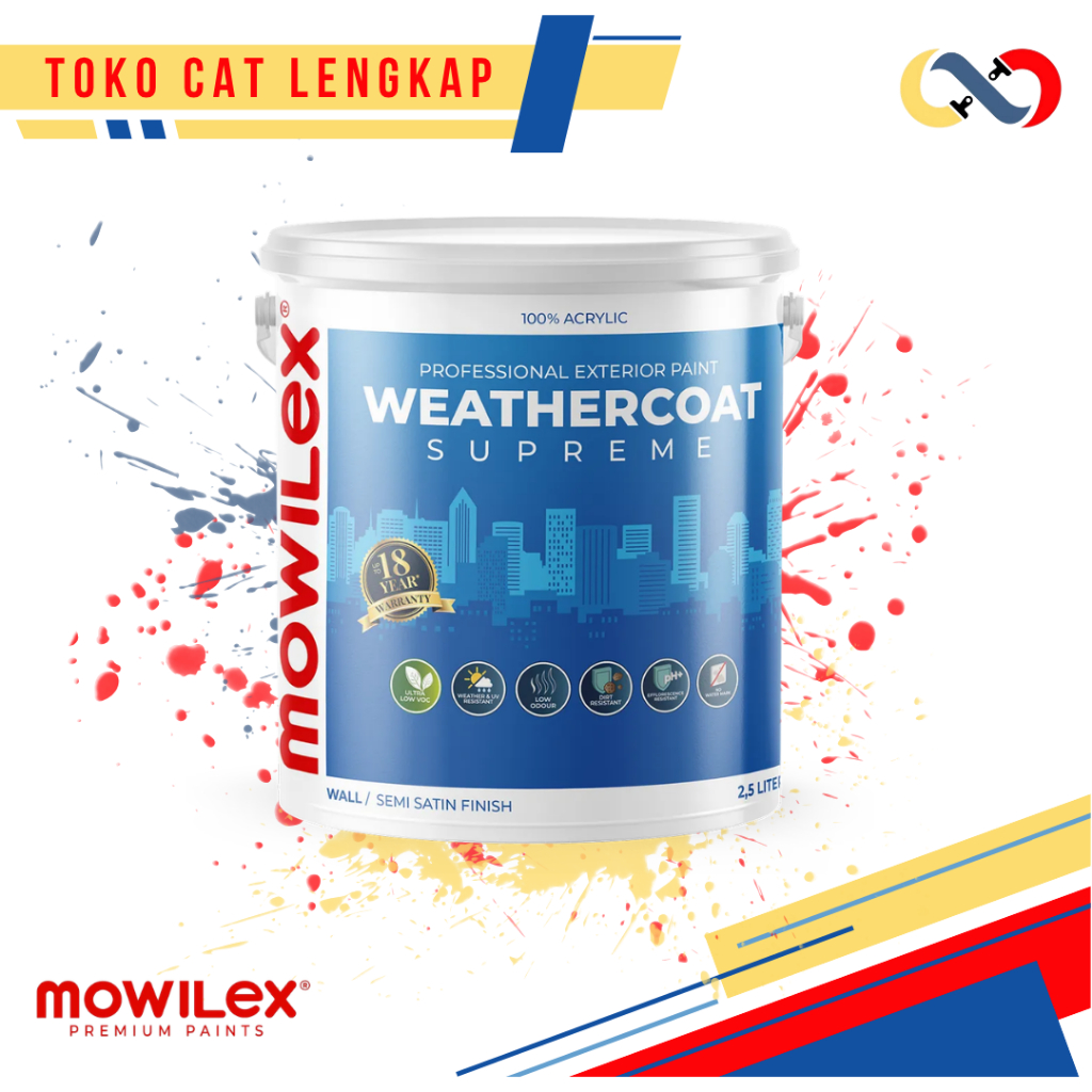Mowilex Weathercoat Supreme 2.5 ltr