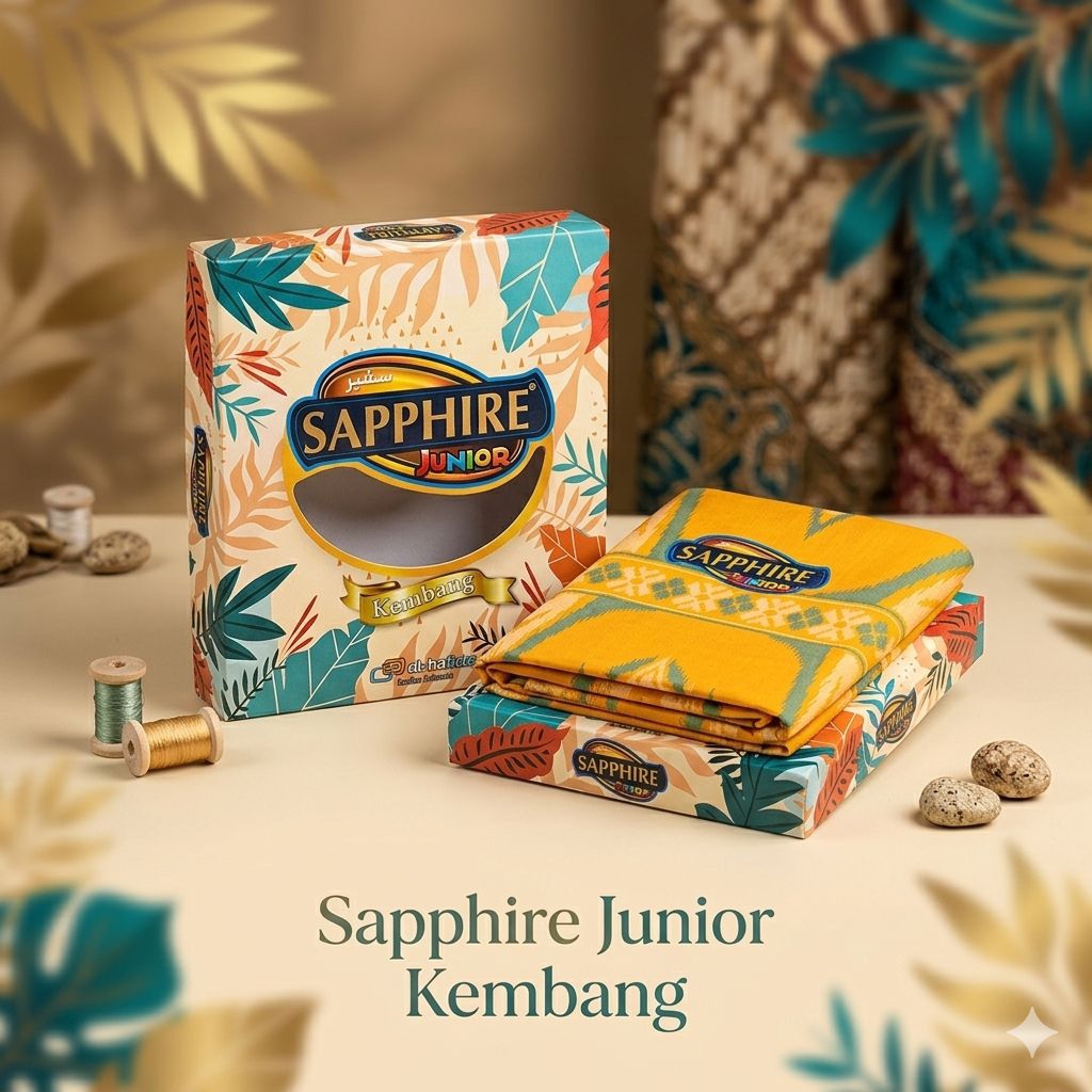 Sarung Sapphire Jr. Kembang