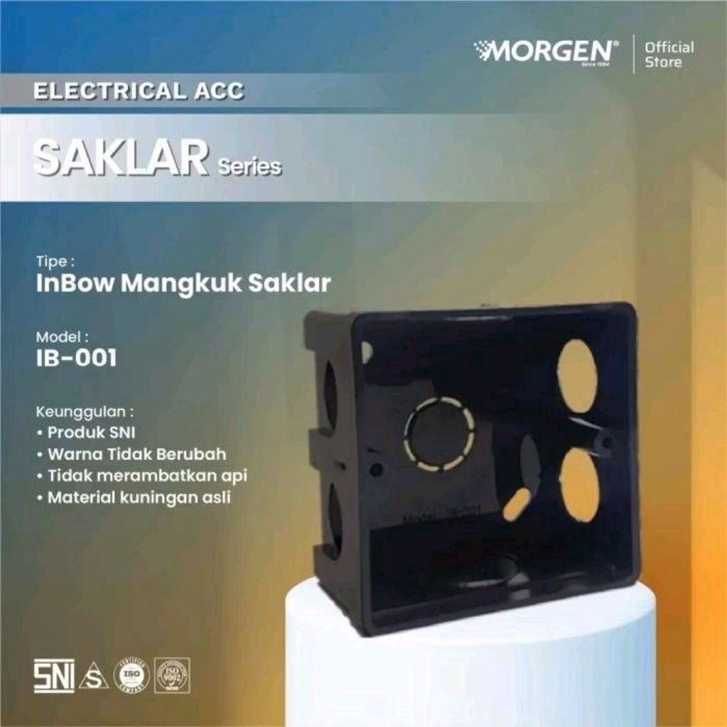Morgen IB Dus / Inbow Dus MG-IB001 Hitam