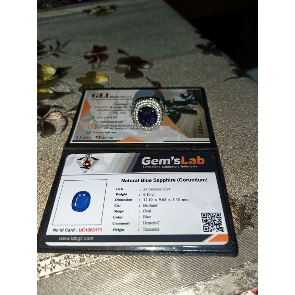 Blue Sapphire Tanzania