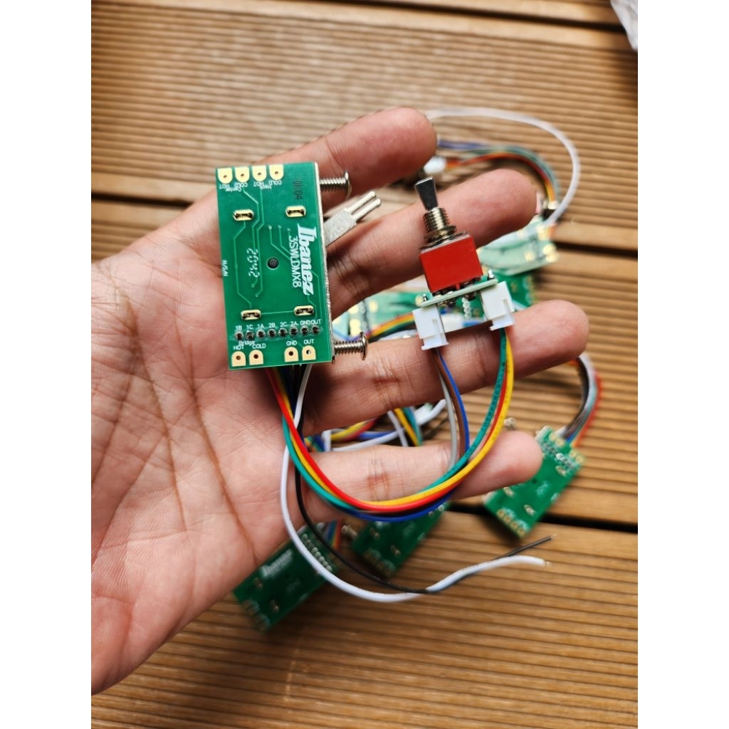 Wiring Switch 5 Way Ibanez AZ Dinamix8 DMX8 SSS HSS HSH