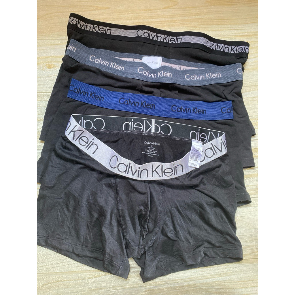 (batch 3) celana dalam boxer katun pria cowok laki branded brand CK Calvin Klein