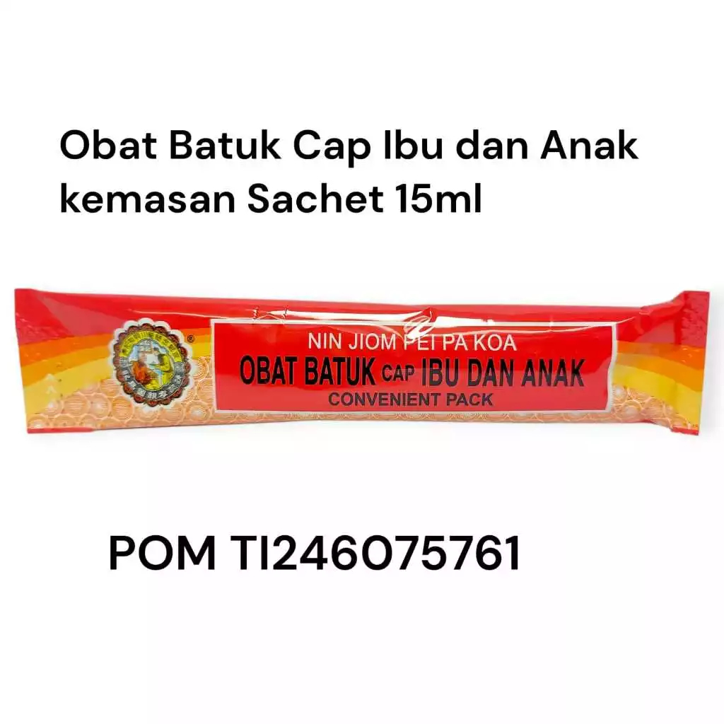 OBAT BATUK CAP IBU DAN ANAK - Sachet 15 ml