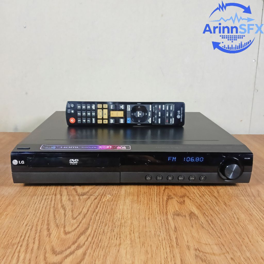 Ampli DVD home theater LG HT805PM 850watt bekas normal