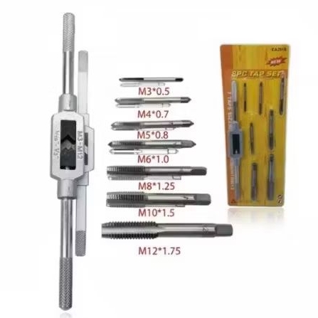 Tap Senai Set - Mata Bor Pembuat Baut Drat Dalam