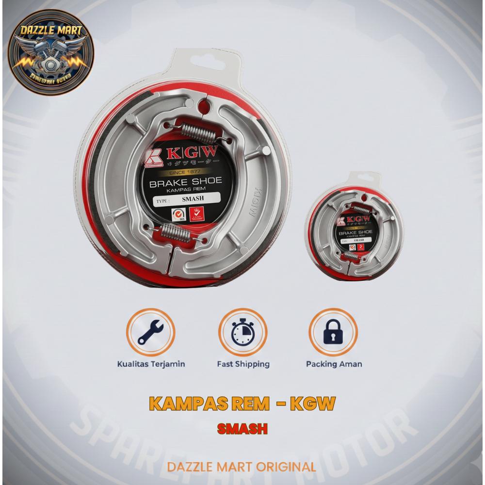 Kampas Rem Belakang  KAGAWA Tromol Motor Smash