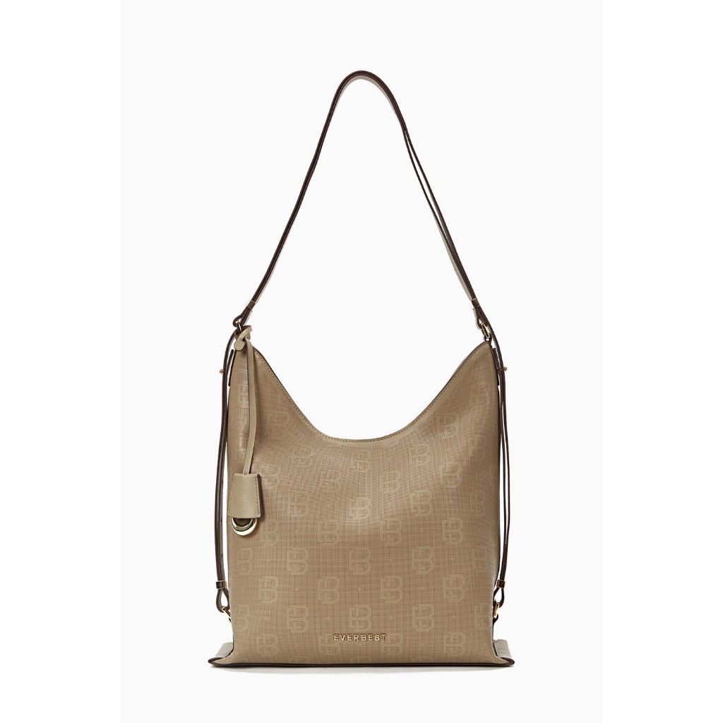 Everbest INHA Shoulder Bag Wanita Black & Taupe