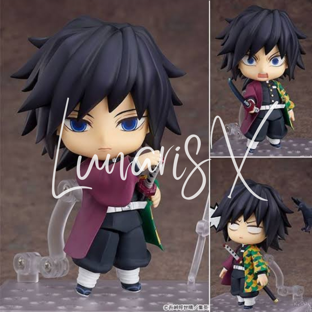 Nendoroid Nendo 1408 Giyu Tomioka Demon Slayer Kimetsu No Yaiba Action Figure