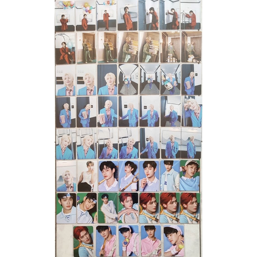 CLEARANCE SELL Official Photocard Seventeen Zb1 | Wonwoo Hoshi Woozi