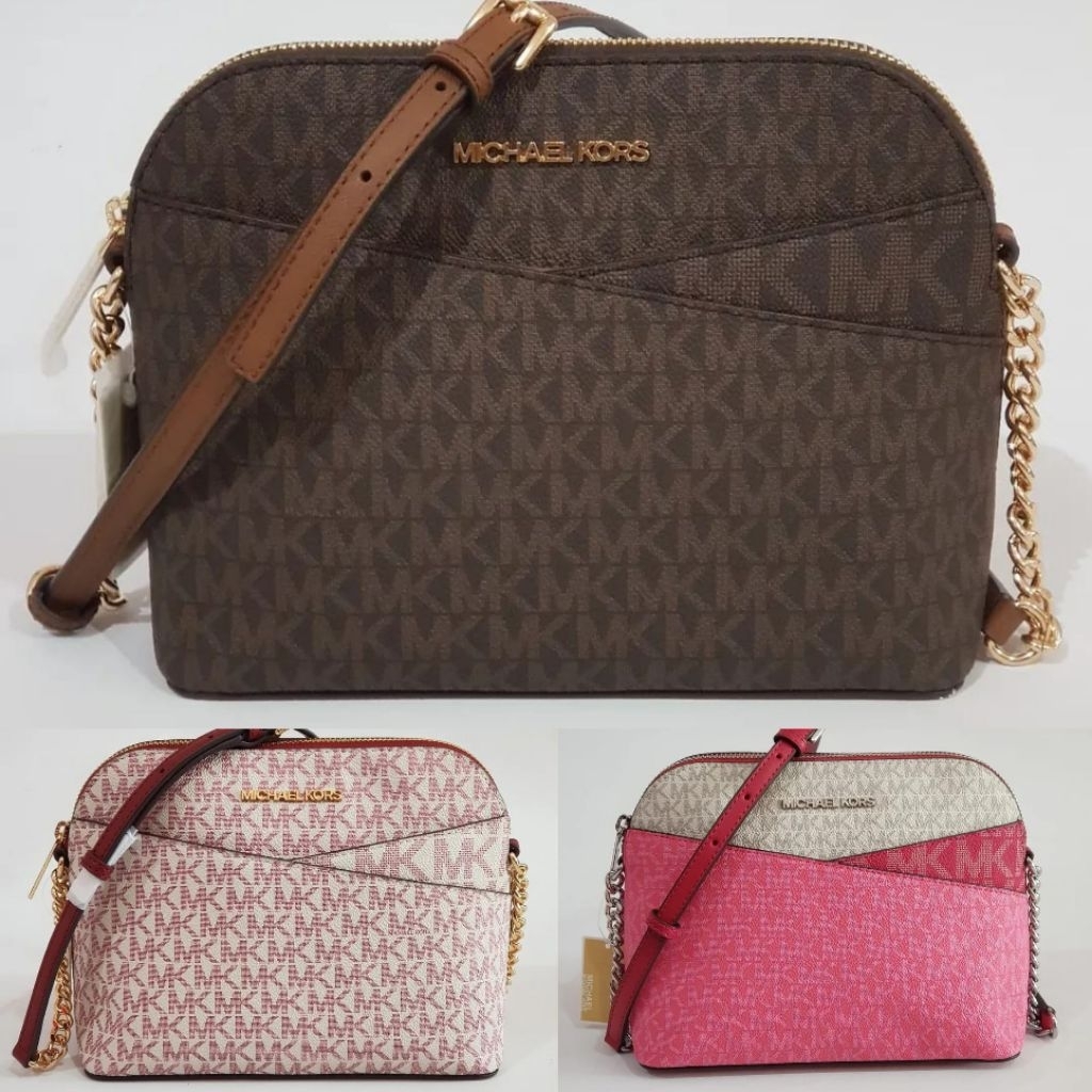 mk jet set travel Dome Xcross Xbody medium