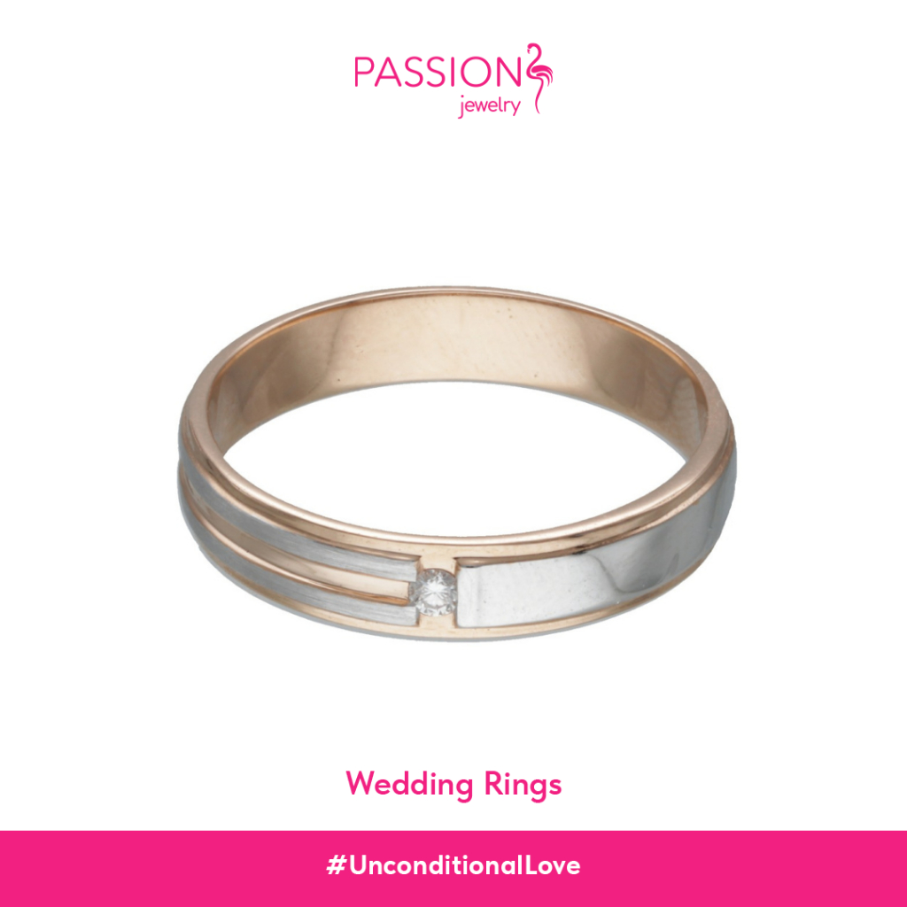 Passion Jewelry - Cincin Kawin Emas 18K CKS0588