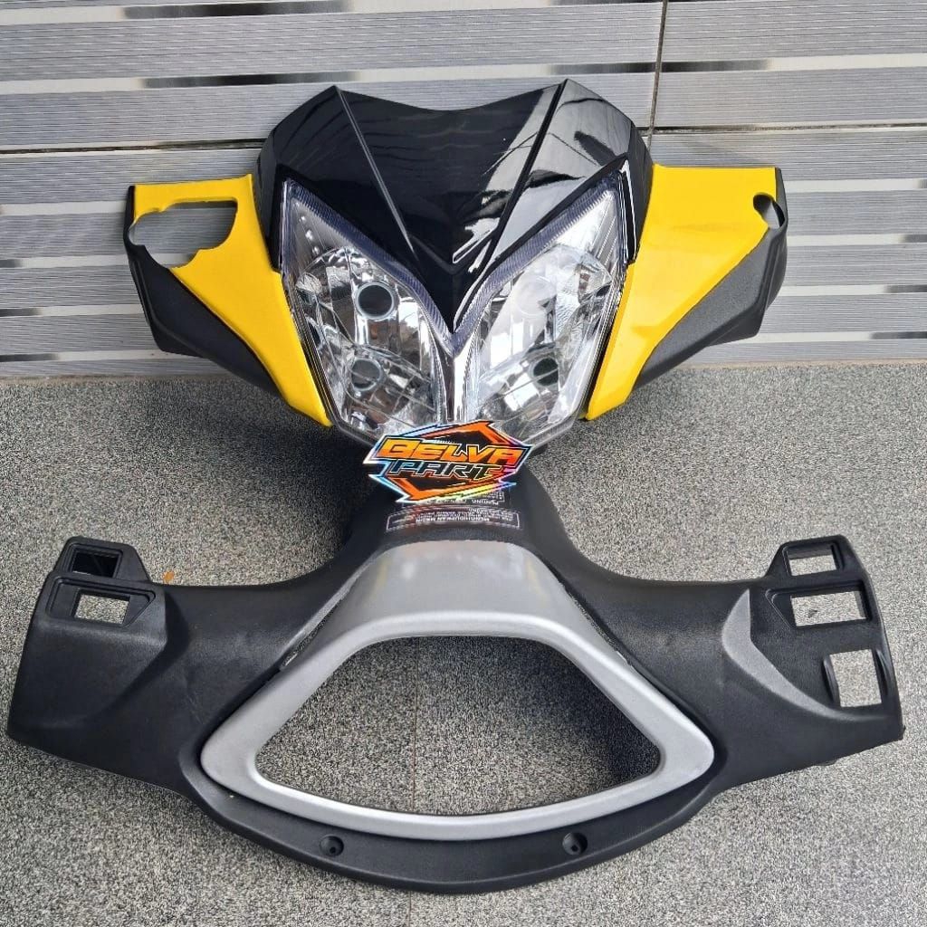 BATOK HONDA SUPRA X 125 NEW BATMAN KUNING