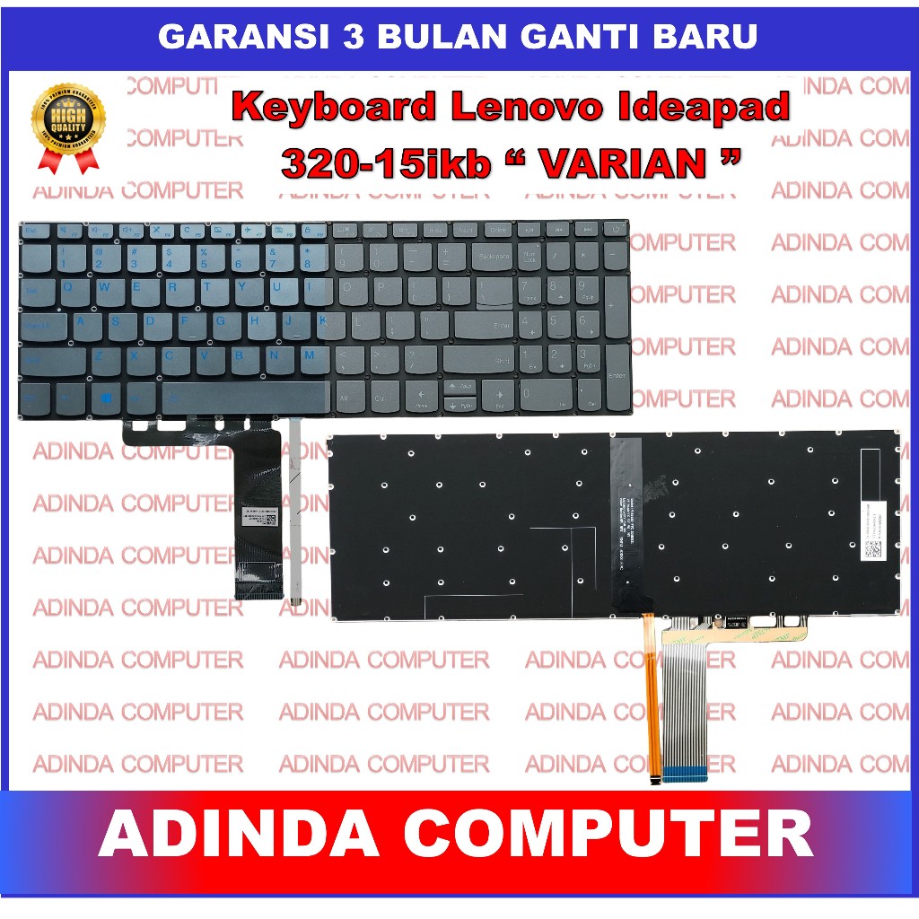 Keyboard Lenovo Ideapad 320-15ikb 330-15ast 330-15ich 330-15igm Power Backlight Backlite Backlit