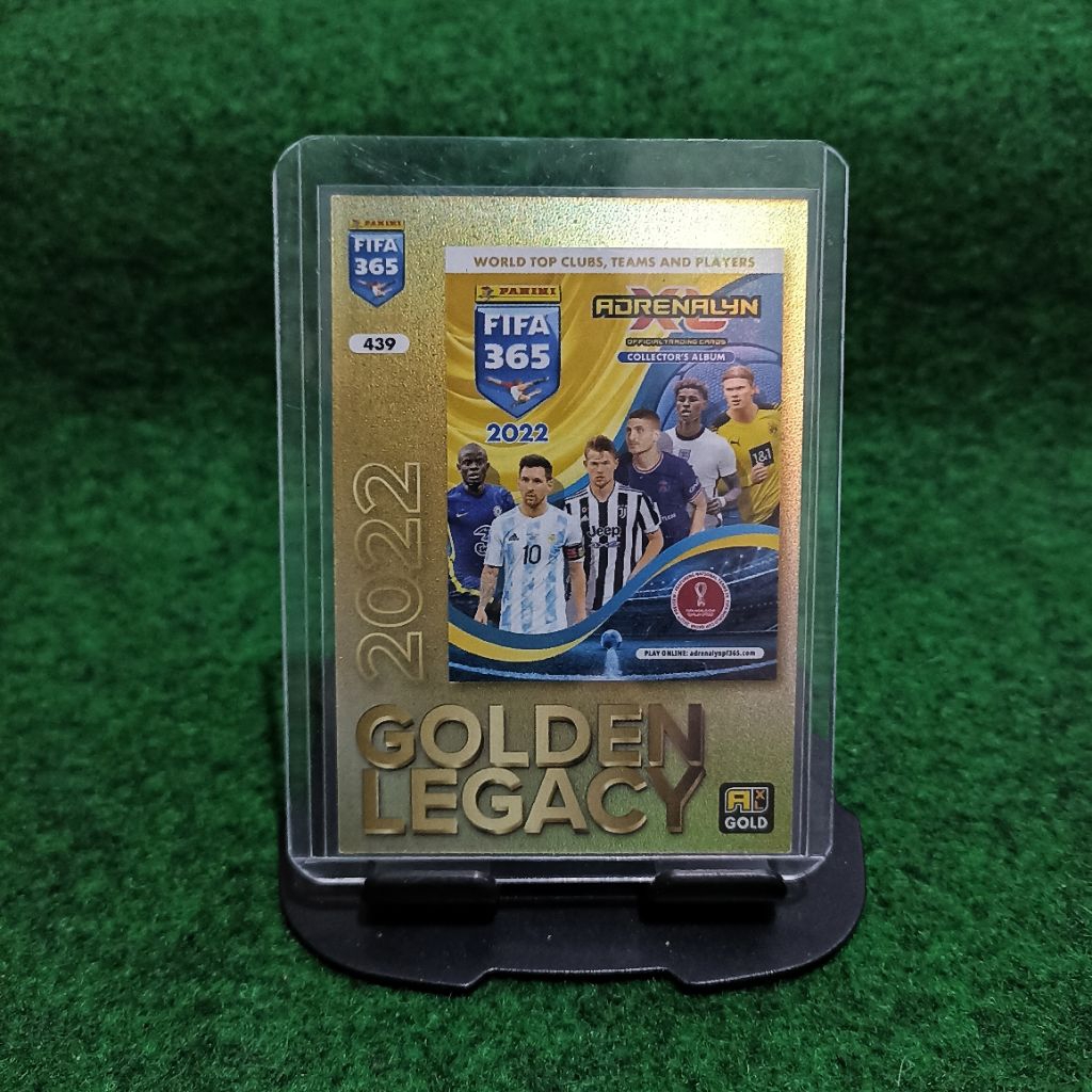 KARTU BOLA GOLDEN LEGACY 2022 MESSI HAALAND PANINI ADRENALYN FIFA 365