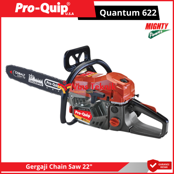PROQUIP Quantum622 Gergaji Mesin Quantum 622 22inch Chainsaw Proquip 22"