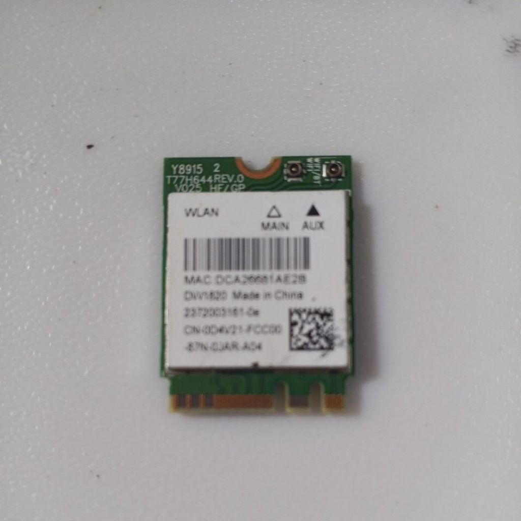 Wifi Card Laptop Dell Latitude 3490
