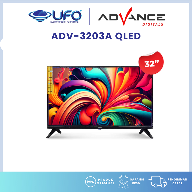 Advance QLED Smart Android TV 32" ADV-3203A QLED
