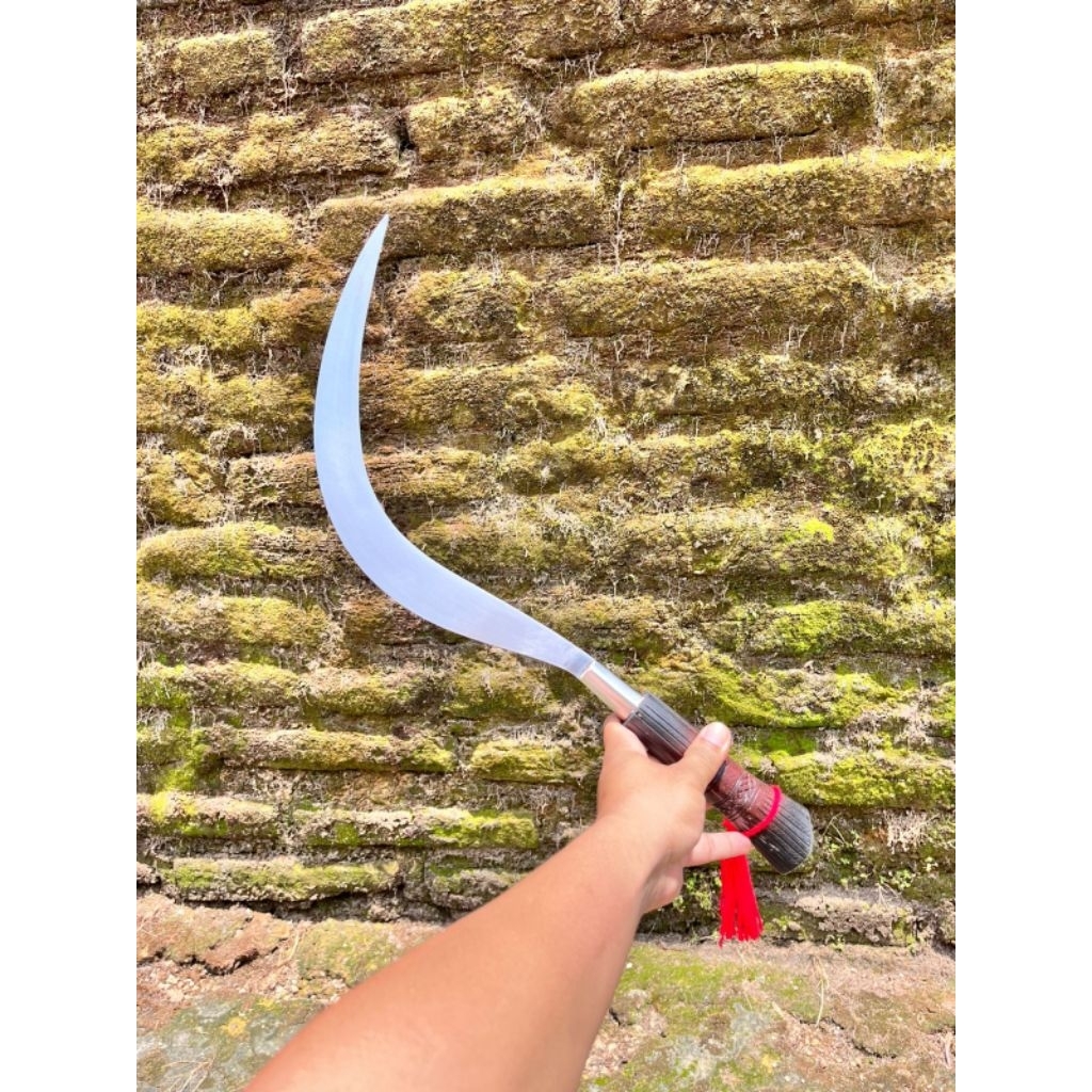 1Pcs Arit Rumput Baja Asli Ori Madura Alat tani berkebun rumput ranting multifungsi