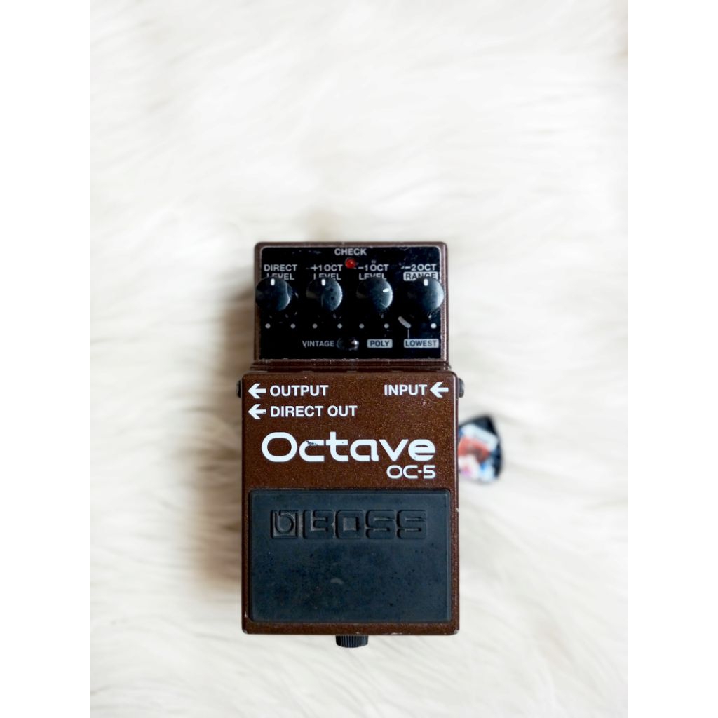 Boss OC5 Octave Octaver Pedal efek gitar bass