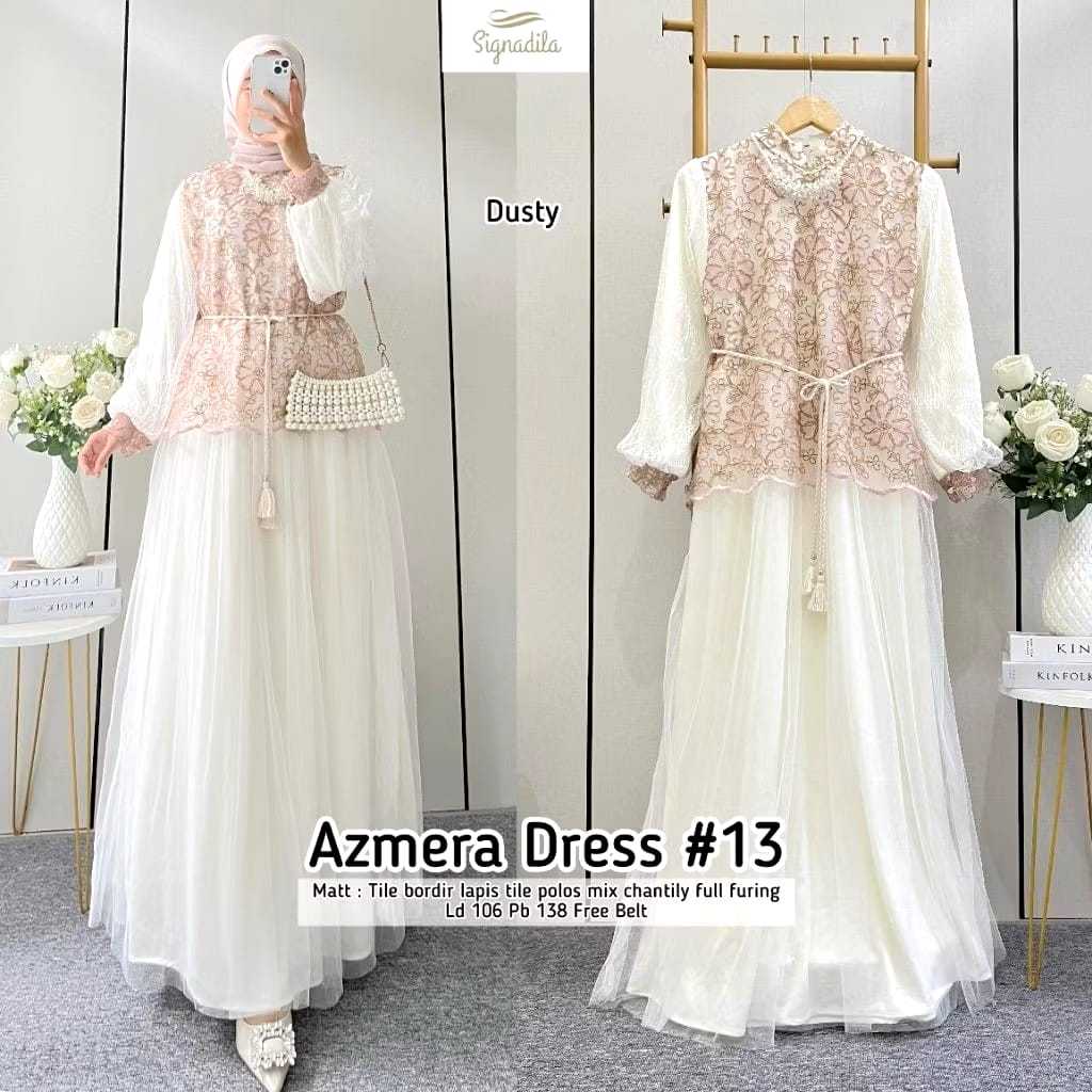 TERLARIS SYAHIZA  AZMERA  HAGIA ESMIRA DRESS BY SIGNADILA SAVIKA By SIGNADILA