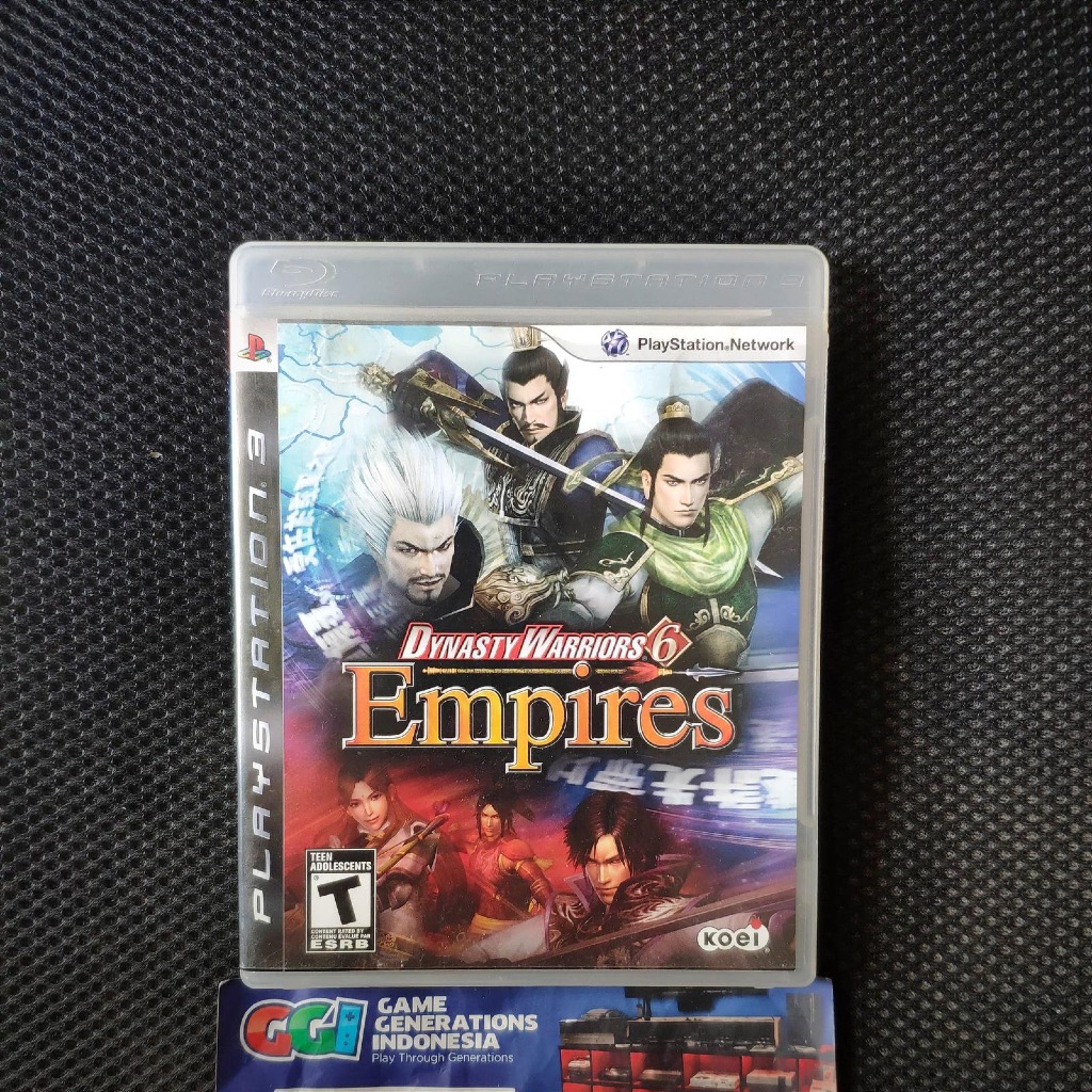 DYNASTY WARRIORS 6 EMPIRES PS3 Original Game