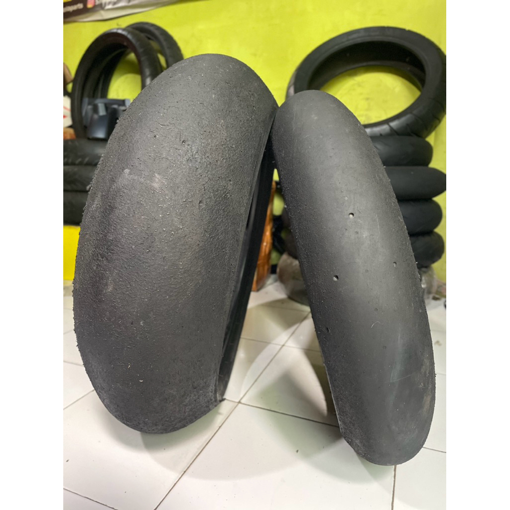 Pirelli Diablo Superbike 120/70-17 dan 190/60-17 Ban Slick Moge Import