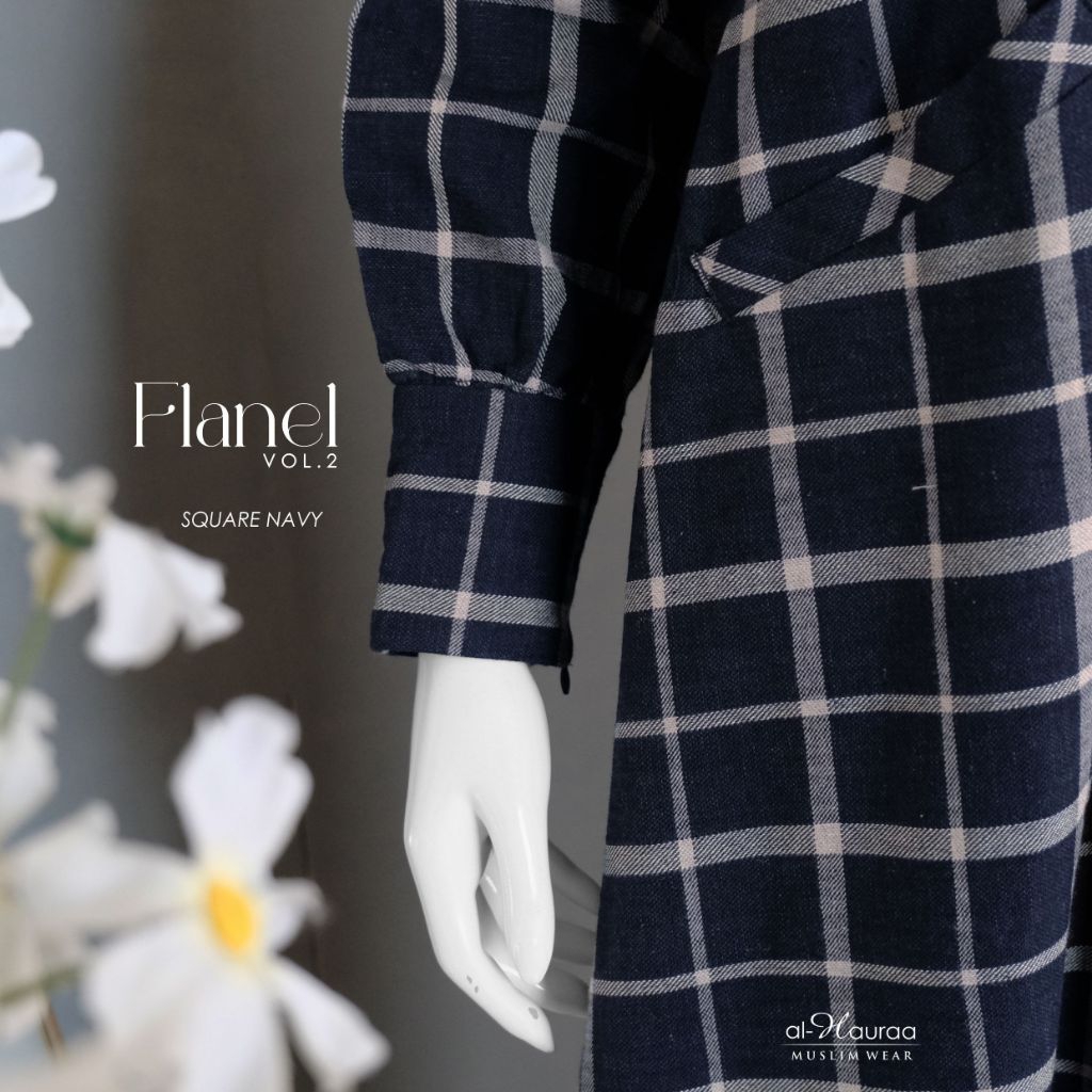 Preloved GAMIS PLANEL ALHAURAA SIZE M