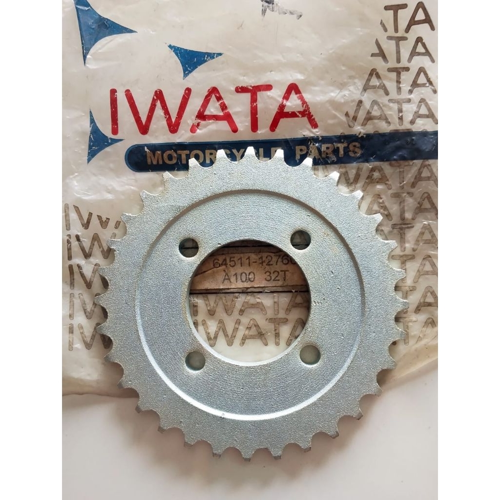 gear belakang Suzuki a100 ukuran 32
