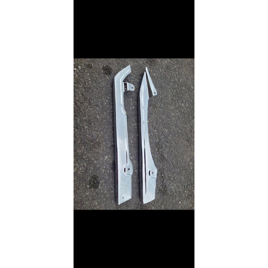 tutup rantai rx king chrome plat besi crome yamaha rx king