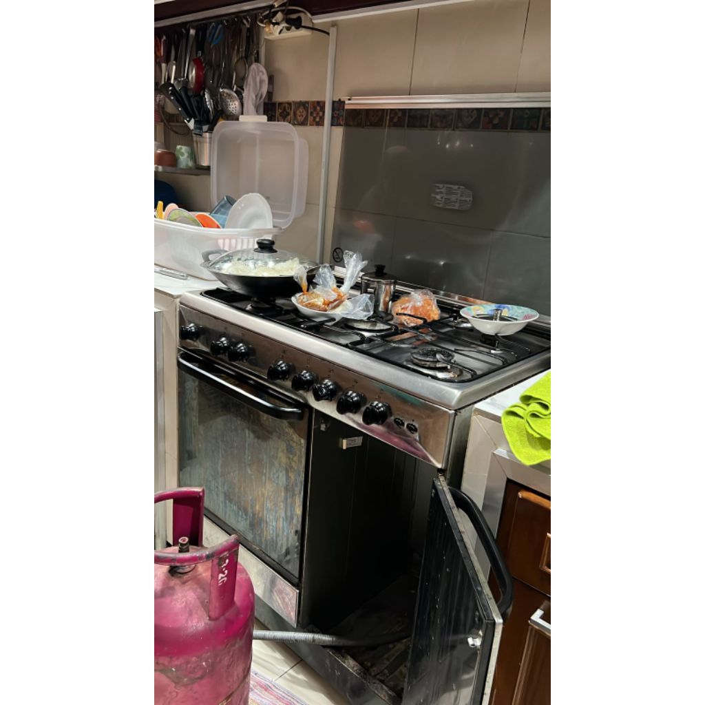 service kompor gas tanam dan standing oven