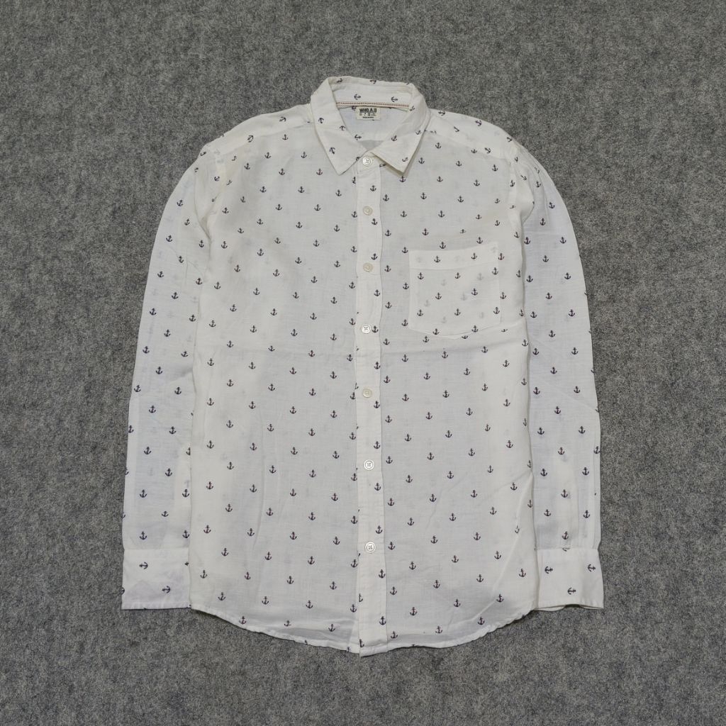 KEMEJA PANJANG SCND WHO.A.U - POLKA SHIRT