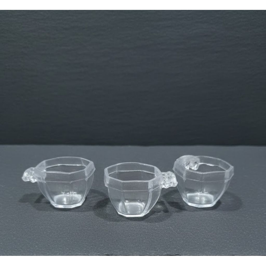 Cepuk segi 8 Nextar Burung 3cm Original – Tempat Makan Minum Sangkar Burung Universal kolibri pleci