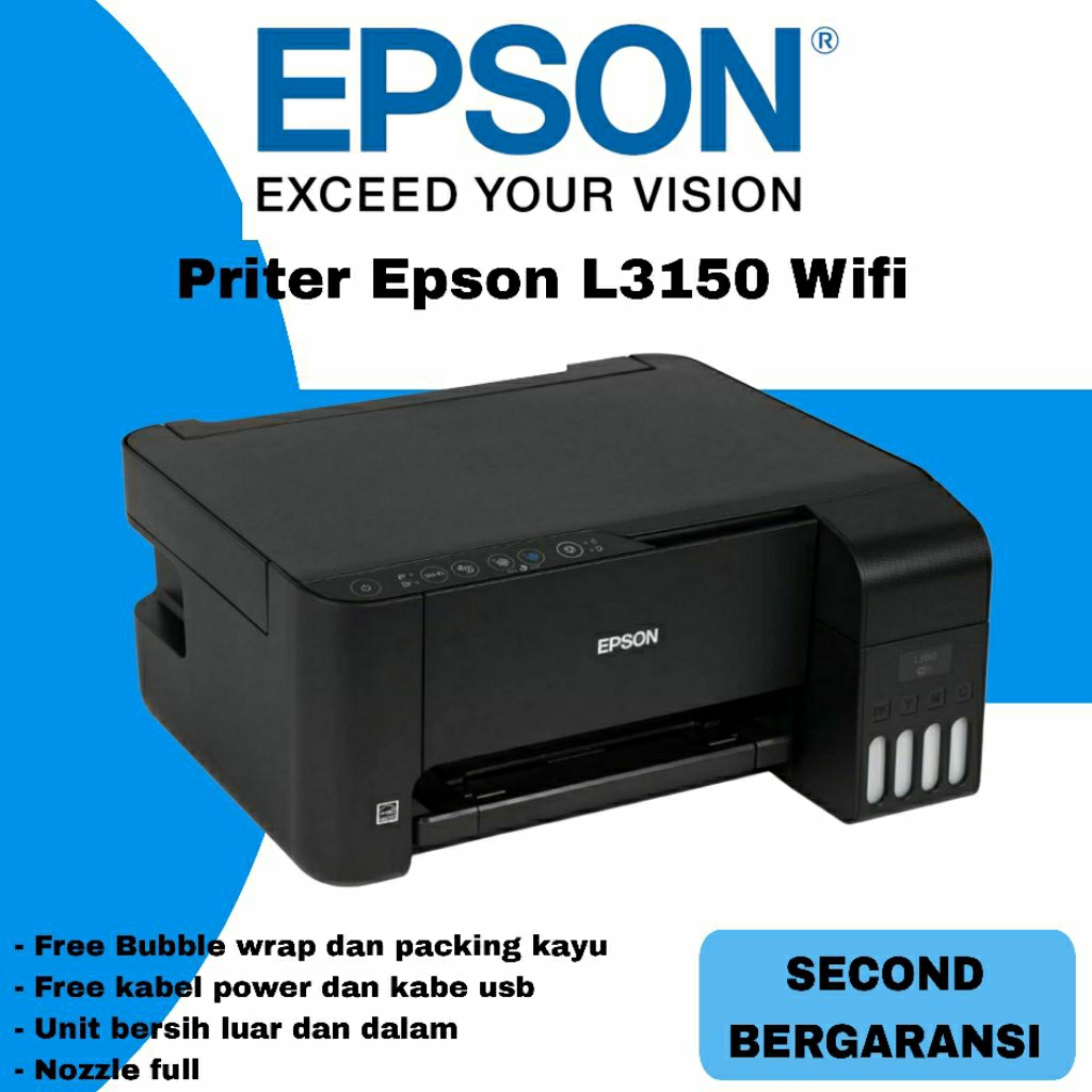 PRINTER EPSON L3150 WIFI DIRECT SECOND