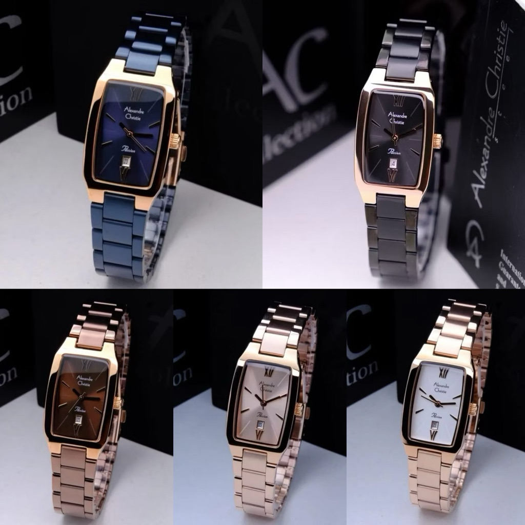 Jam Tangan Wanita Alexandre Christie 2455 AC2455 AC 2455LD (ORIGINAL)