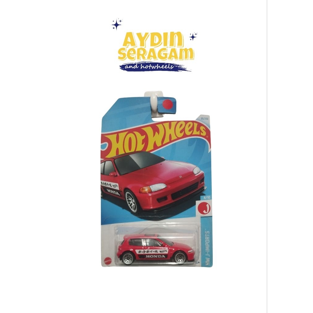 Hotwheels 92 Honda Civic EG