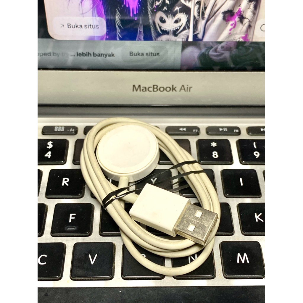 Kabel Apple Watch Usb Original Second Cabutan