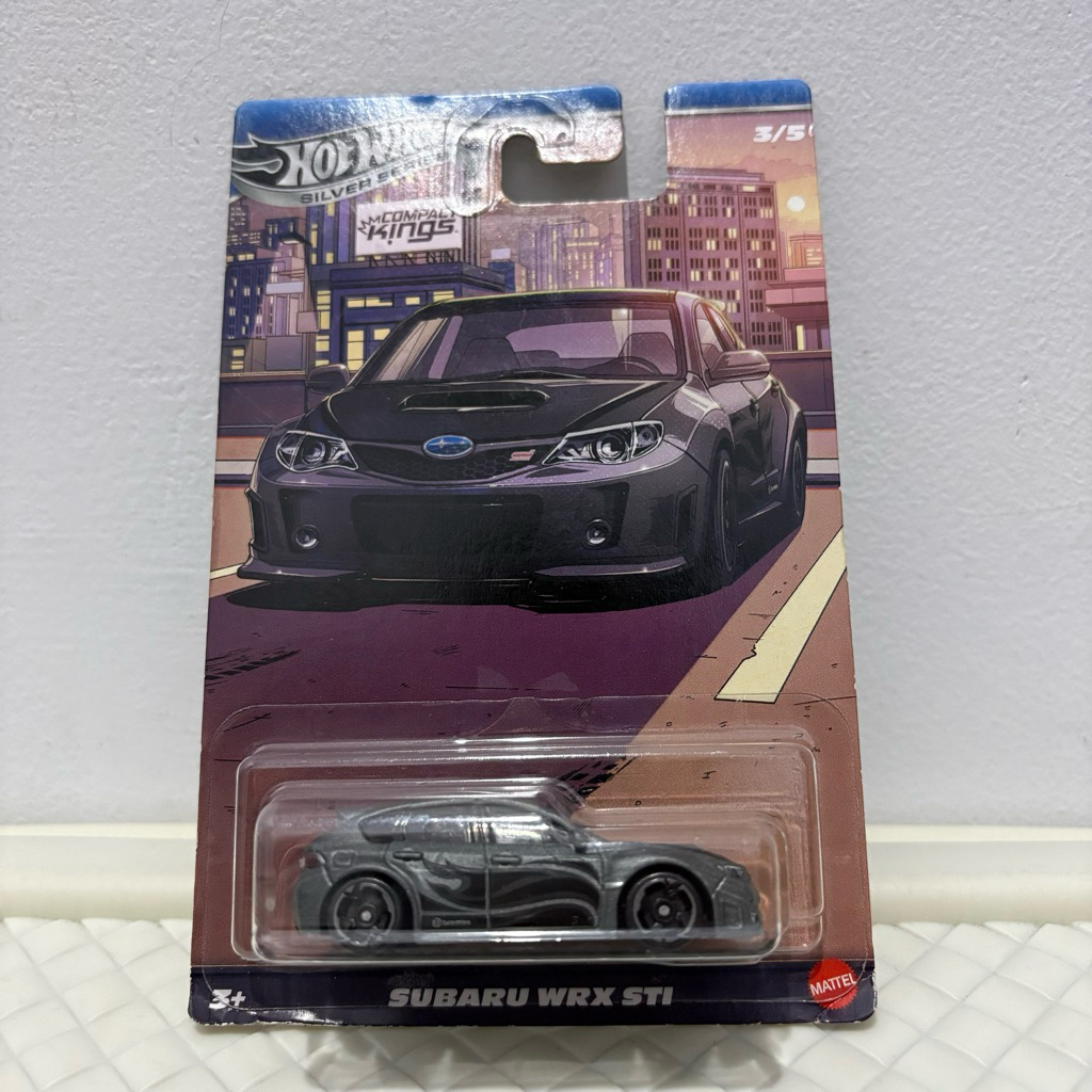 Hot Wheels Silver Series Subaru WRX STI Compact Kings Series