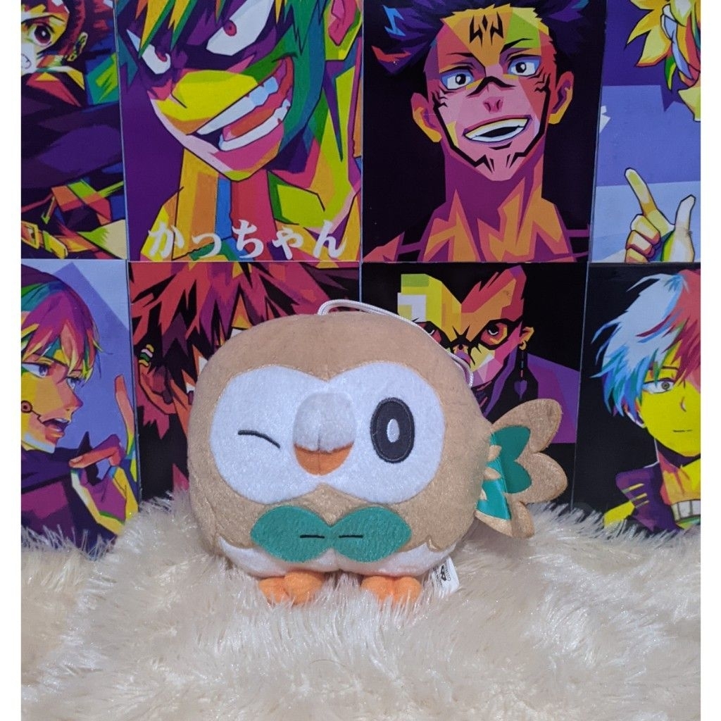 Boneka Pokemon Rowlet 12cm Banpresto