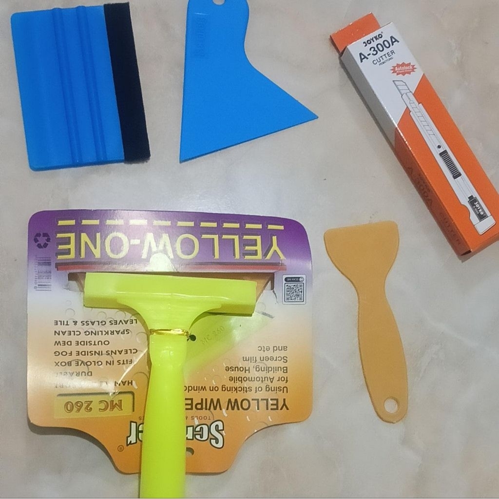 TOOL SET/RAKEL SET ALAT PASANG STIKER, STIKER KACA FILM & WALLSTICKER