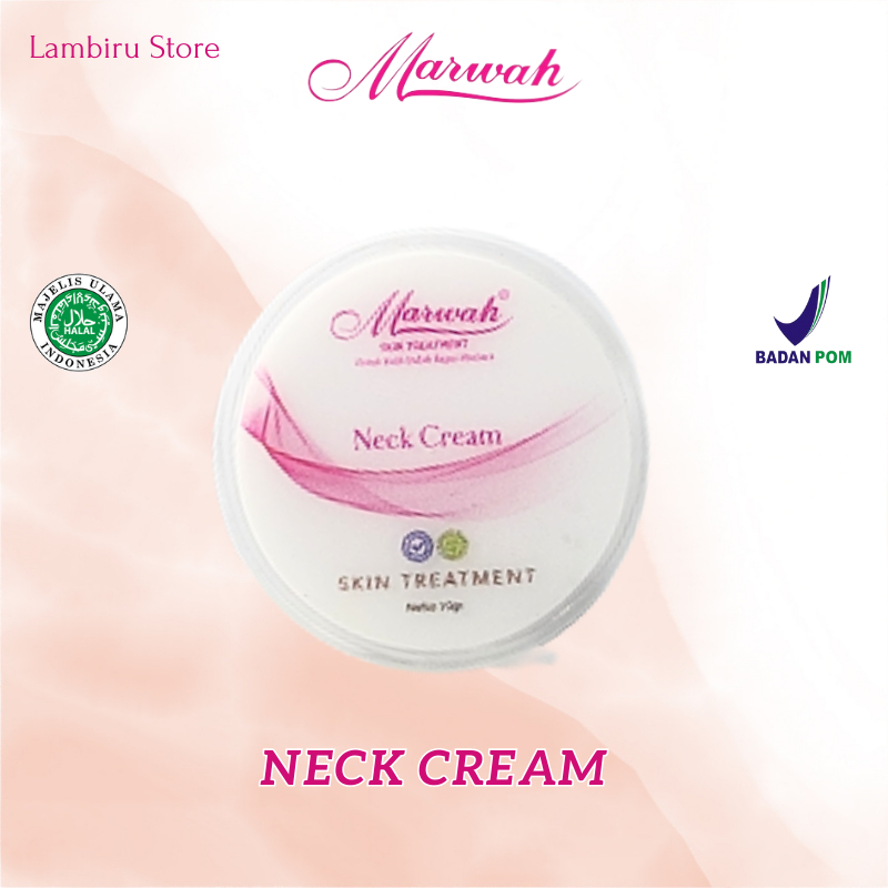 Marwah Neck Cream - Krim Pencerah Leher & Anti-Aging